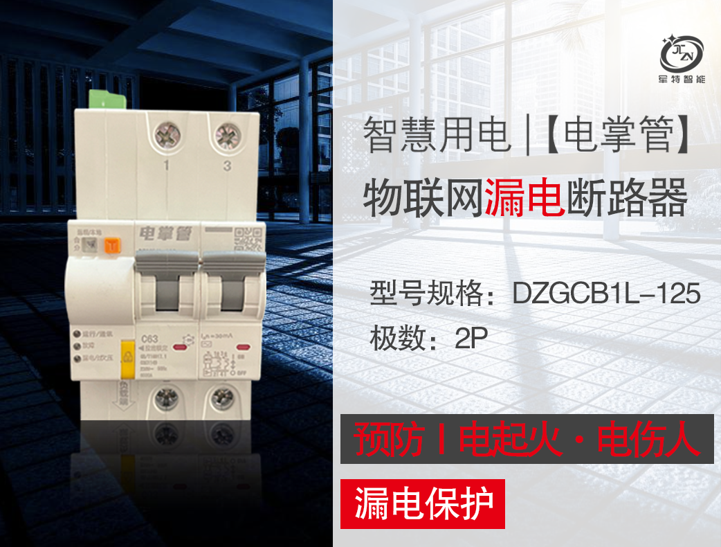 物聯網｜漏電｜斷路器（2P）